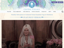 Tablet Screenshot of gbglobalvillage.com